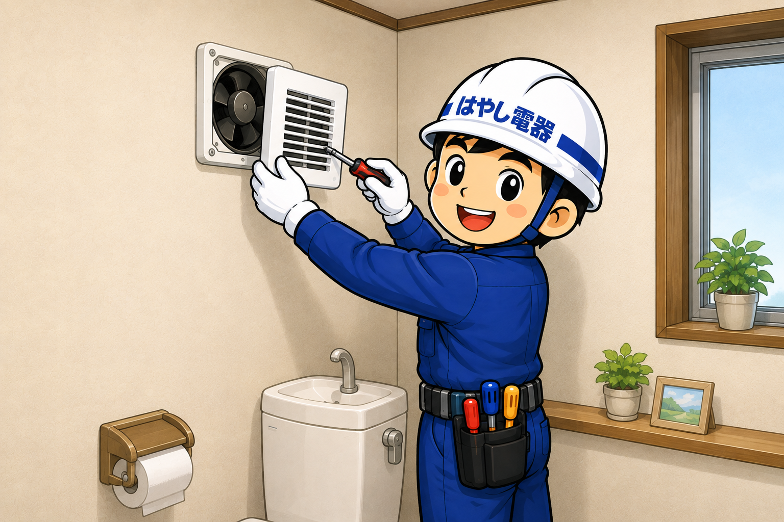 トイレ換気扇のイメージ